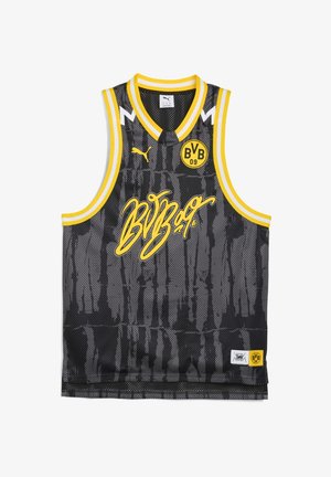 HOOPS DORTMUND - Viršus - puma black-aop