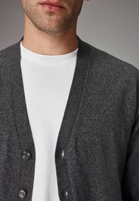 Next REGULAR FIT - Kardigán - charcoal grey