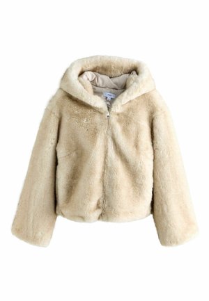 REGULAR FIT - HOODED ZIP THROUGH  - Zimná bunda - white
