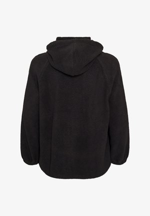 Active by Zizzi, TEDDYJACKE MIT KAPUZE UND REISSVERSCHLUSS - Φλις μπουφάν - schwarz