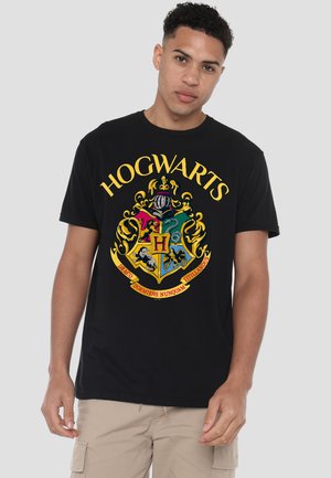 Cotton Soul, HARRY POTTER HOGWARTS ARCH CREST - Print T-shirt - black