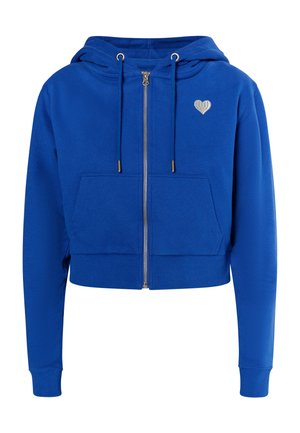 myMo CROPPED BIANY  - Sweatjakke - royalblau