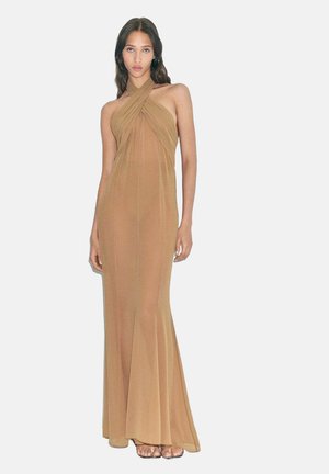Mango WITH CROSSED NECKLINE - Occasion wear - nude