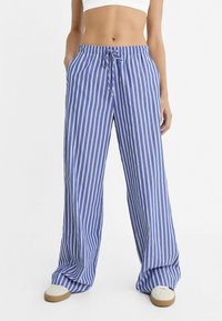 Stradivarius Broek - dark blue