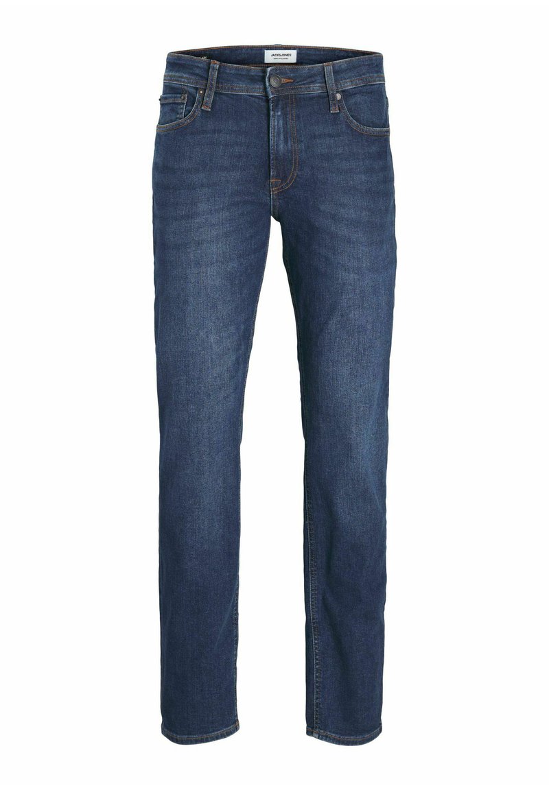 JACK & JONES JJIGLENN Jeans voor heren, stretch, slim fit, denim jeansbroek, blauw, zwart, maat 30, 31, 32, 33, 34, 36, 38, zwart (Cb 137), 36W / 32L