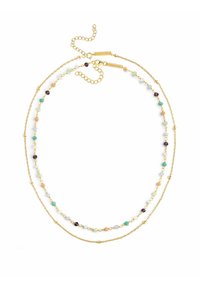 Singularu DOTS CRYSTAL COLORS 2 PACK - Halskette - gold coloured