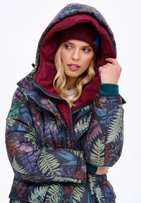 NAOKO Zimní kabát - multi-coloured