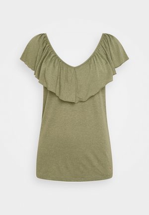 ONLY, ONLLIA  FRILL  - T-shirt basic