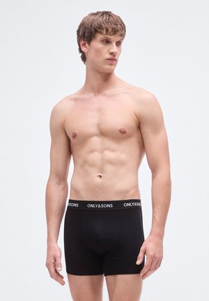 Only & Sons FITZ SOLID 3PACK - Boxers - black