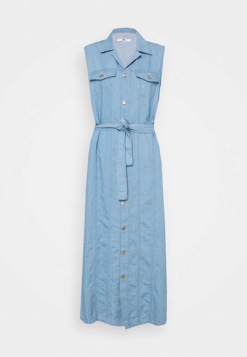 Damen Bekleidung | 7 for all mankind LORI DRESS ANGELINO Blusenkleid light blue/hellblau - OB89565 Damen Bekleidung | 7 for all mankind LORI DRESS ANGELINO Blusenkleid light blue/hellblau - OB89565