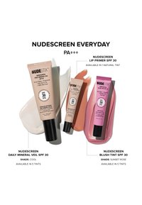 NUDESTIX NUDESCREEN DAILY MINERAL VEIL SPF30 - Moisturizers - warm