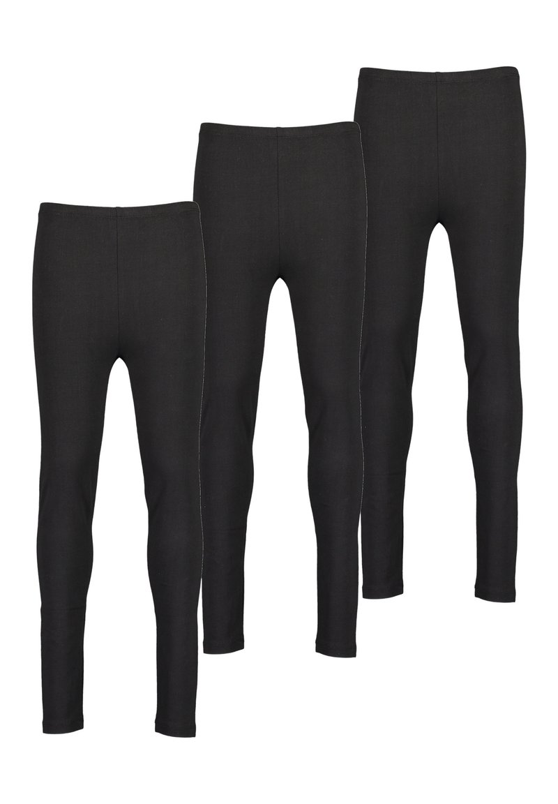 Kinder Stoffhosen | Blue Seven 3 PACK Leggings Hosen schwarz/schwarz - RG72797 Kinder Stoffhosen | Blue Seven 3 PACK Leggings Hosen schwarz/schwarz - RG72797