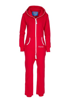 Jumpsuit - strawberry red