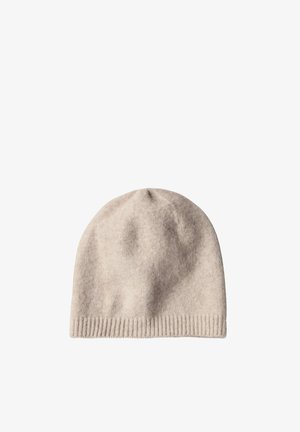 Street One, PLAIN FINE-KNIT BEANIE - Gorro - soft sand mel