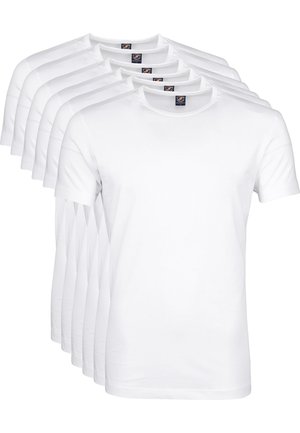 ROUND NECK 6-PACK - T-Shirt basic - white