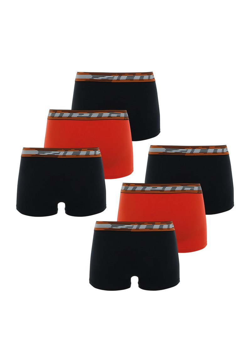 Lot De 6 Boxers Garçon Athena - Coton Doux - Taille Élastique
