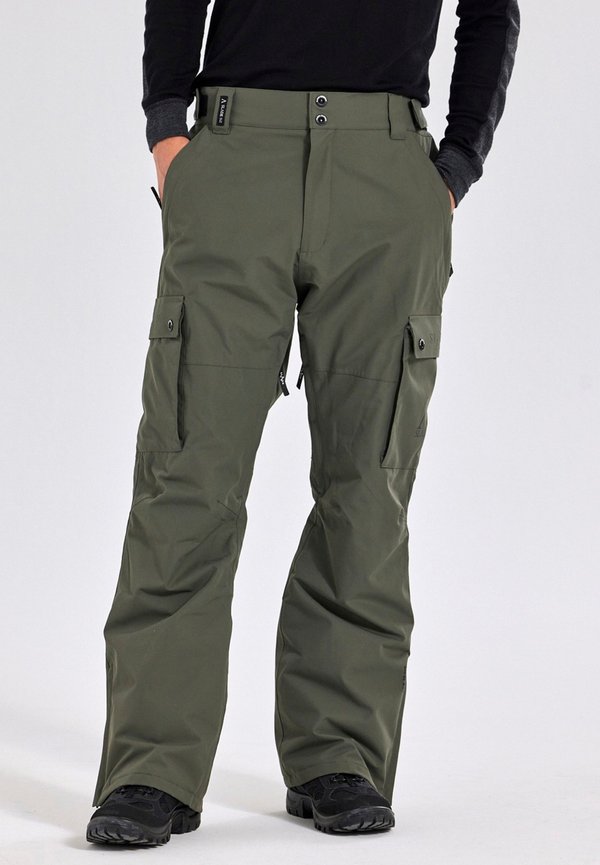 WHISTLER SHELL - Skihose - olive