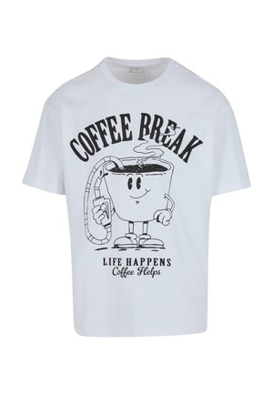 Mister Tee, T-shirts print - white