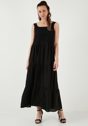 REGULAR FIT - Maxi ruha - black