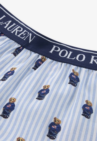 Polo Ralph Lauren BEAR TEE - Pižame - white/elite blue