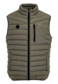 Threadbare Veste sans manches - green