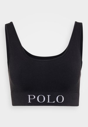 SCOOP NECK - Korsetes izstrādājums ar stīpiņām - onyx