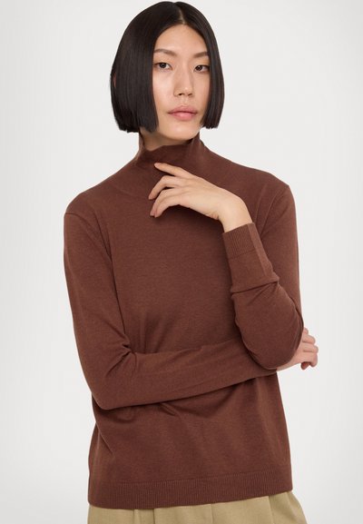 WEEKEND MaxMara KIKU - Strikkegenser - cuoio