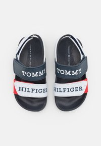 Tommy Hilfiger JOEL - Sandalen - white/blue/red