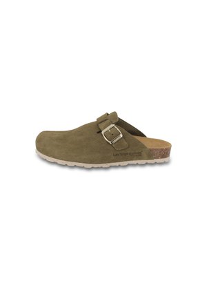 Clogs - khaki