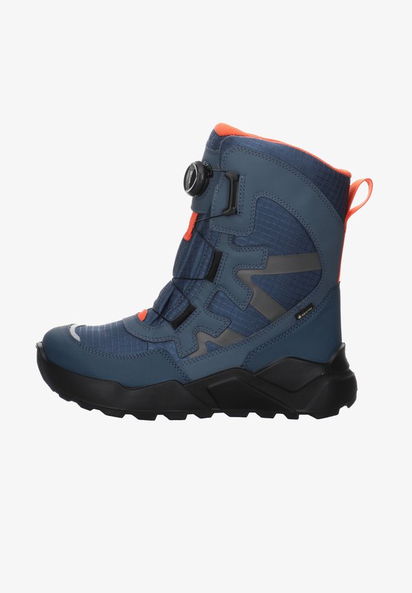 ROCKET – Snowboot/Winterstiefel – blau orange