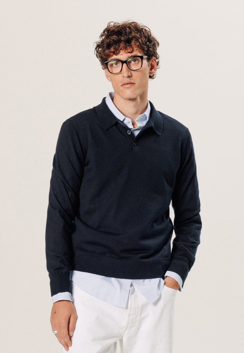 Rodier Longsleeve - bleu nuit