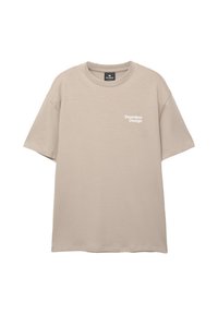 GLORIA SILVA PHOTO PRINT - SHORT SLEEVE - T-Shirt print - sand