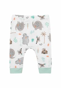 MINOTI SHORT SLEEVE AND LEGGING SET - Pajkice - green white