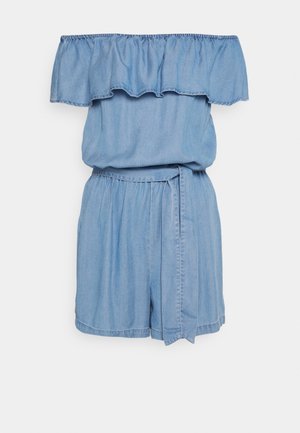 VMMIA FLOUNCE PLAYSUIT - Mono - light blue denim
