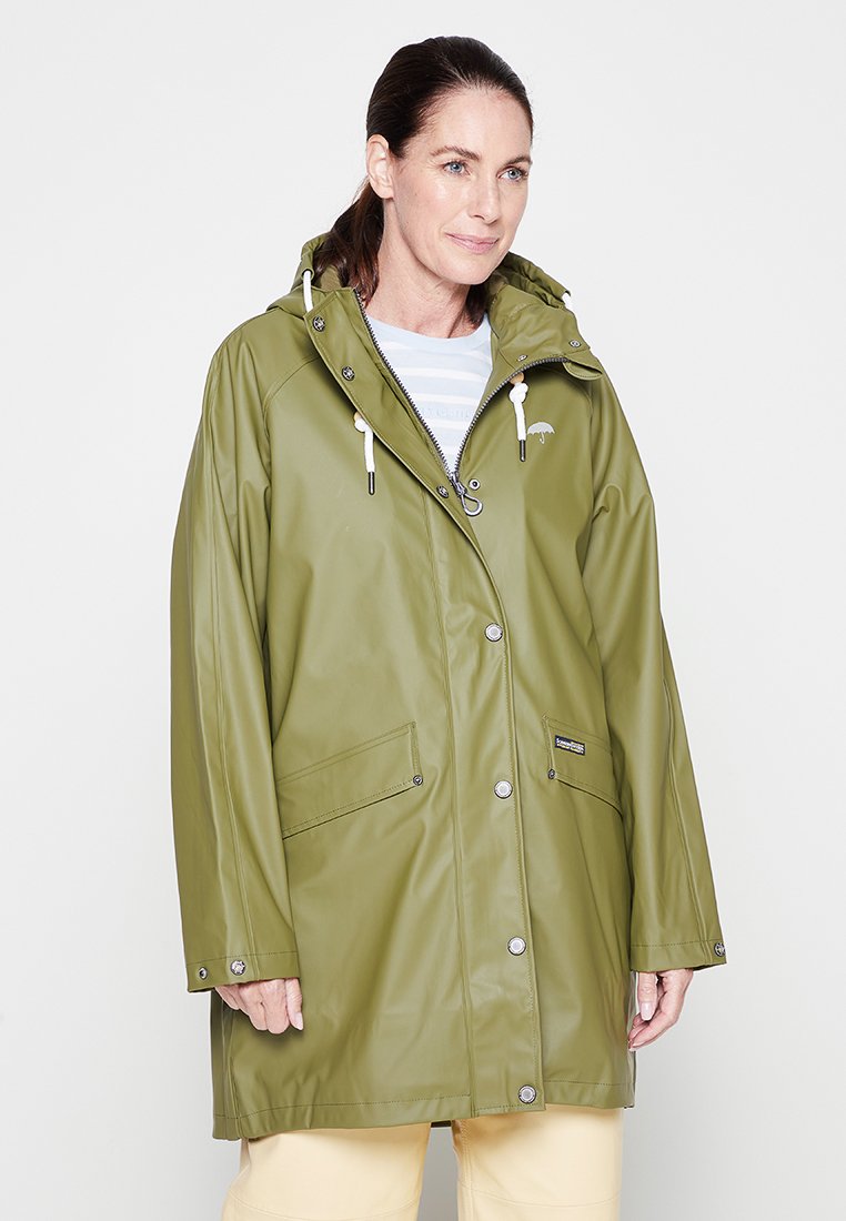 Schmuddelwedda Regenjas groen