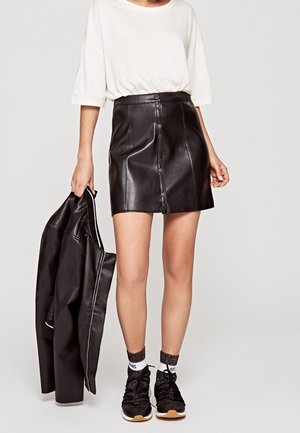 Pepe Jeans, Jupe trapèze - black