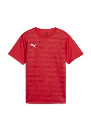 INDIVIDUALRISE - Print T-shirt - puma red