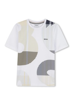 MANCHES COURTES - Print T-shirt - blanc