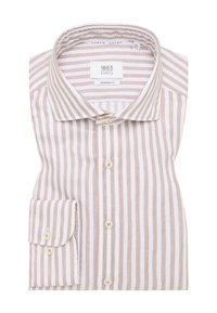 Eterna LINEN SHIRT - MODERN FIT - Camicia - taupe