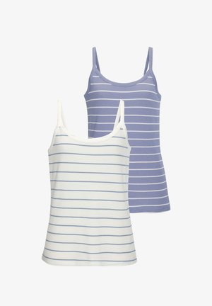 TRÄGER - Viršus - blau, weiß