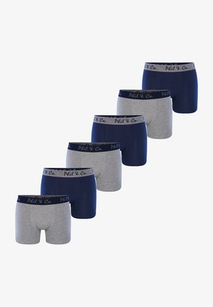 Phil & Co. Berlin 6-PACK - Boxer Briefs - navy grau