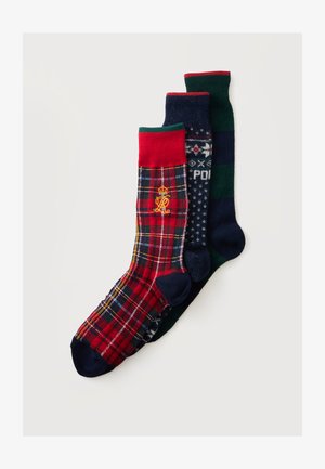 Polo Ralph Lauren, 3 PACK - Sokken - dark blue/multi-coloured