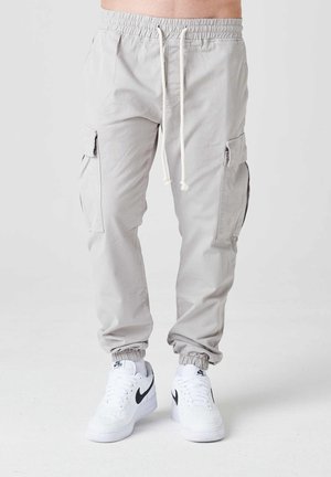 2Y Premium STRAIGHT FIT - Pantalon cargo - grey