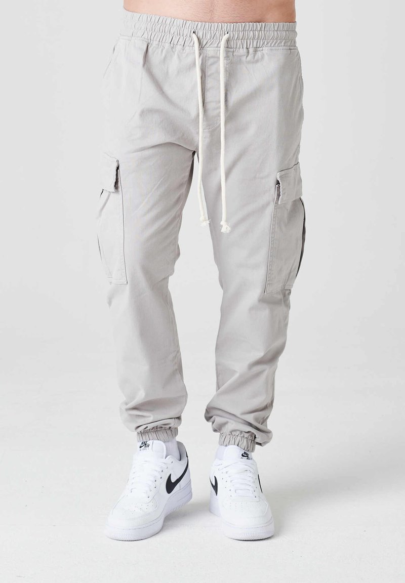 2Y Premium STRAIGHT FIT - Cargobukse - grey