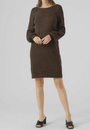 Vero Moda, Strikkjoler - brown