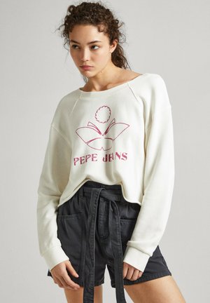 Pepe Jeans LORELAI - Sudadera - canvas white