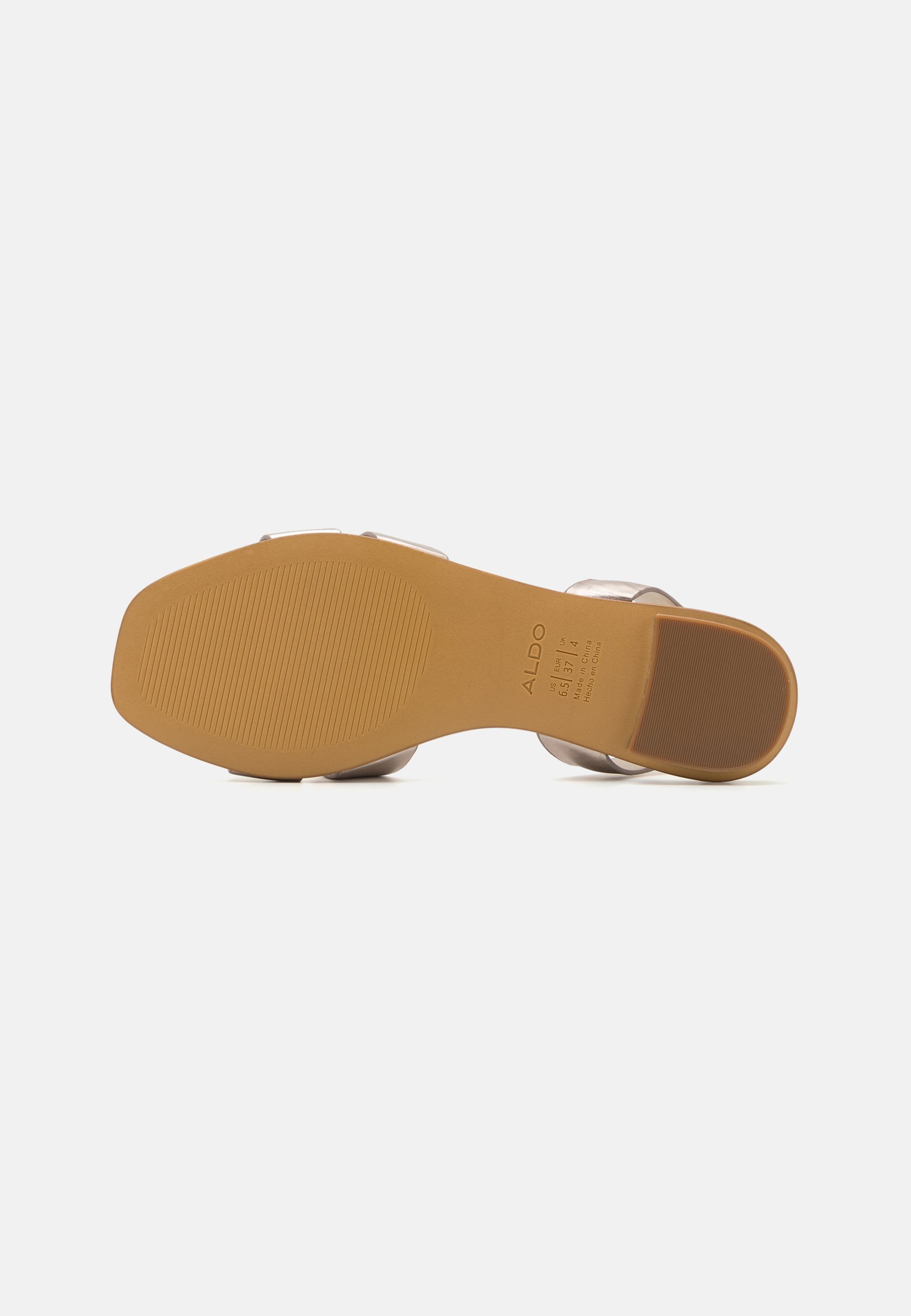 ALDO BALERA - Sandals - silver/silver-coloured - Zalando