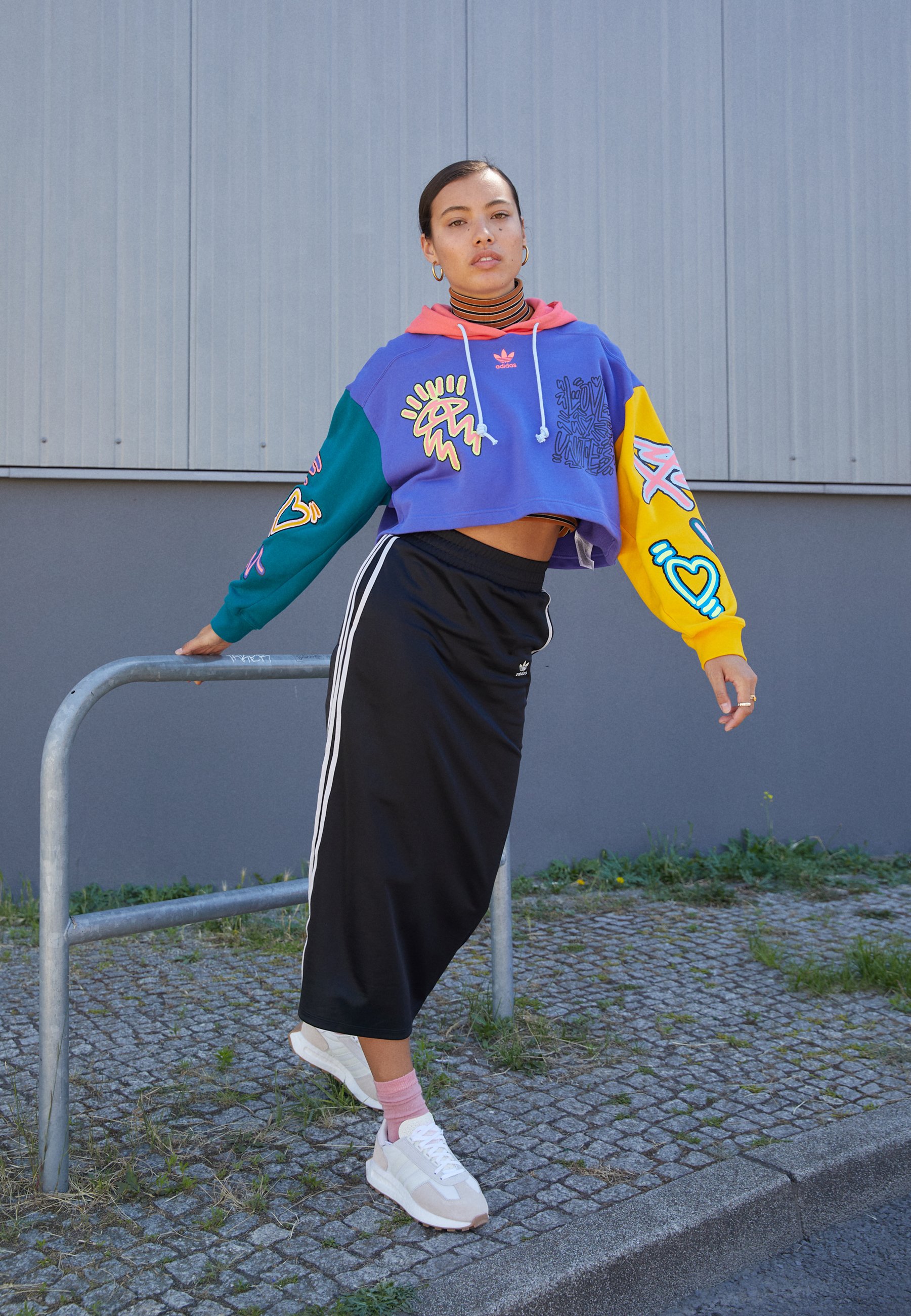 crop sweatshirt adidas