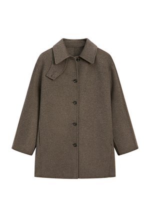 Massimo Dutti, - Krótki płaszcz
