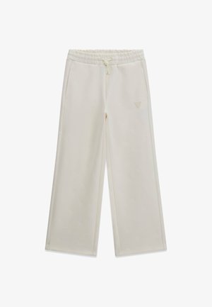 Guess, FLARE LEG JOGGER - Pantalones deportivos - creme